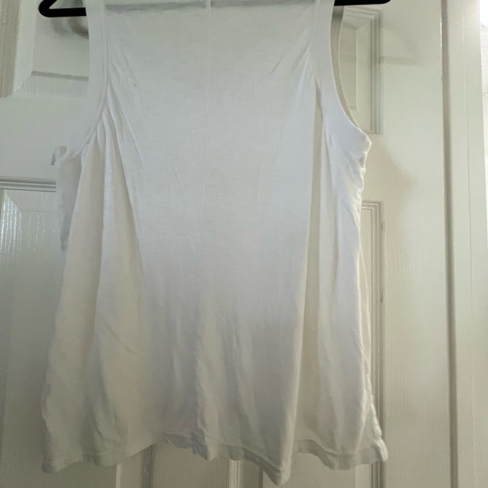 Bella Dahl White Sleeveless Top